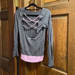 Pure barre long sleeve shirt